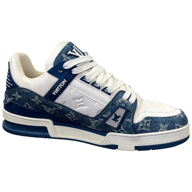 Men's LV Low Trainers White Size UK 9 / EU 43