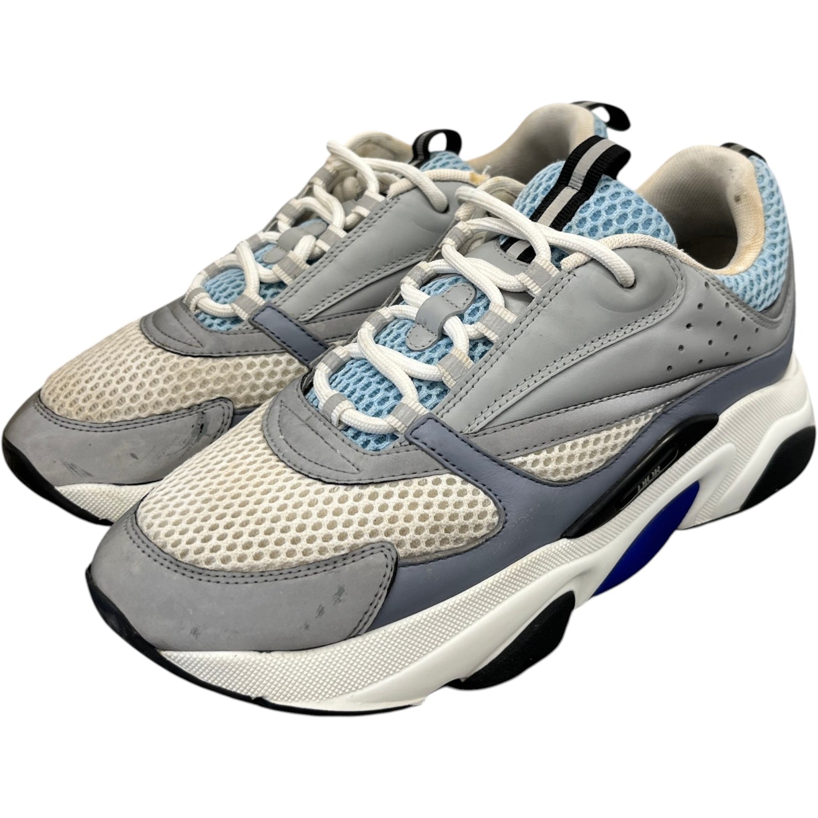 Dior Men's B22 Low Trainers Grey Size 7 - Photo 9