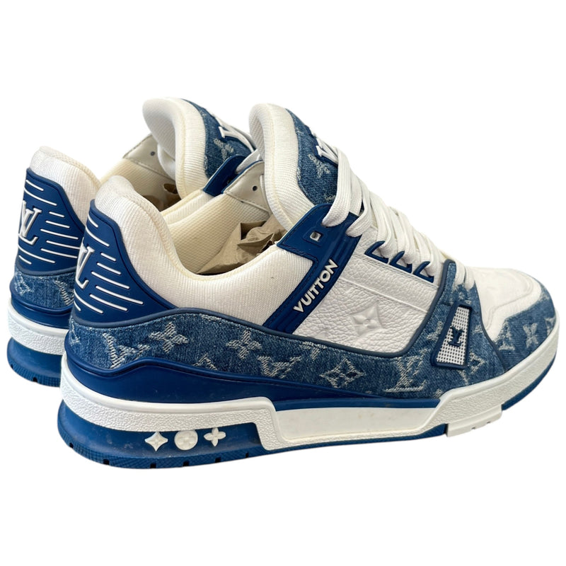 Men's LV Low Trainers White Size UK 9 / EU 43