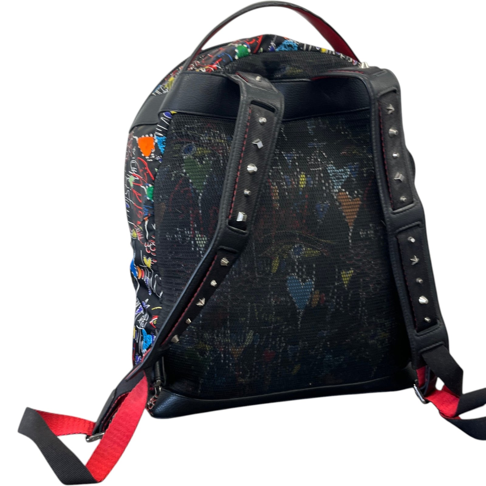 Men's X Basquiat Day Backpack Black - Photo 8