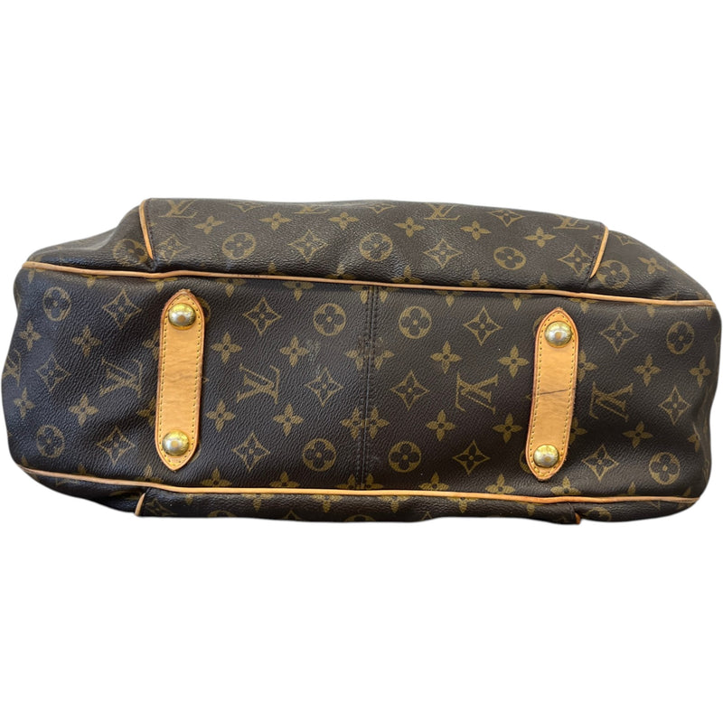 Women's Monogram Canvas Galliera Hobo Bag Brown