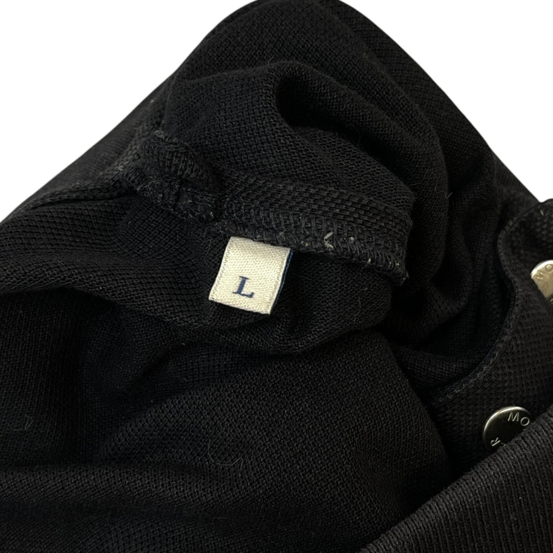 Men's Maglia Polo Shirt Navy Size L