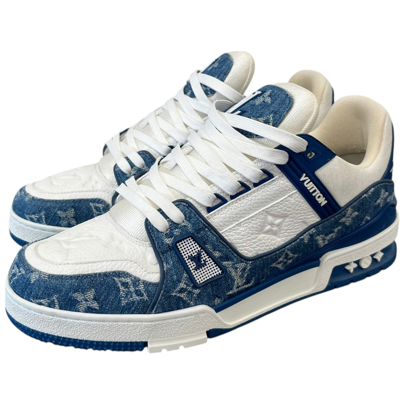 Men's LV Low Trainers White Size UK 9 / EU 43