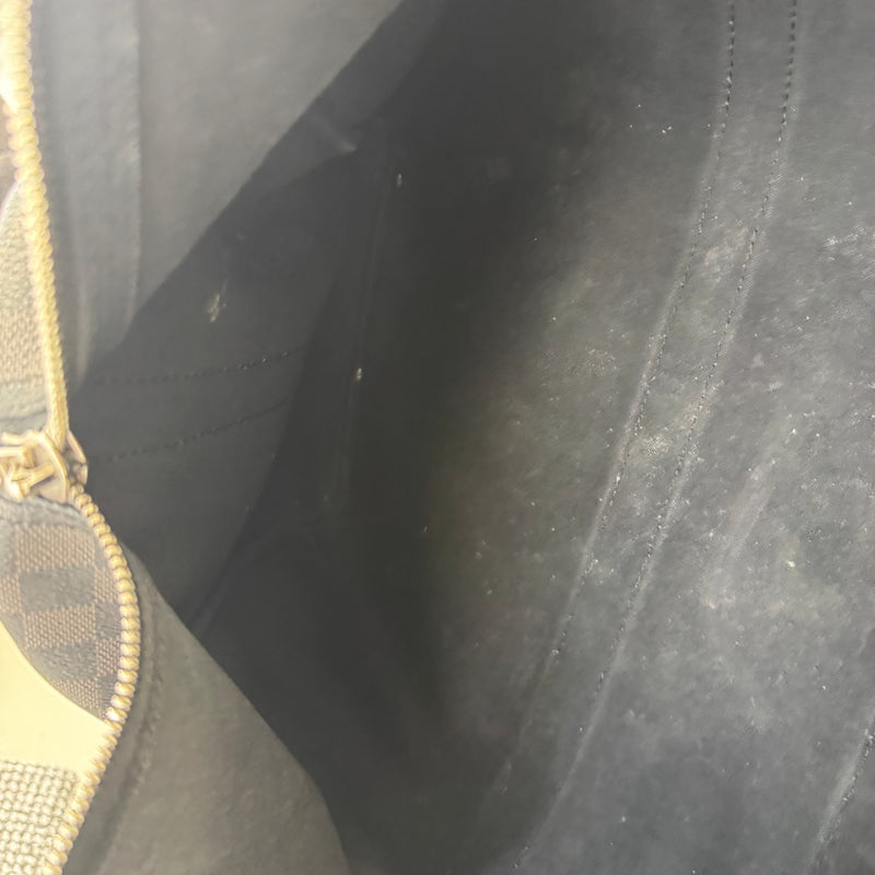 Men's Damier Graphite Keepall Bandoulière 45 Bag Charcoal