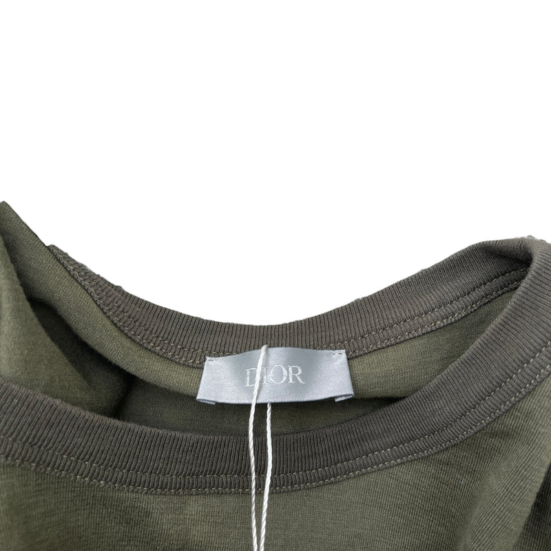 Men's CD Icon T-Shirt Khaki Size M