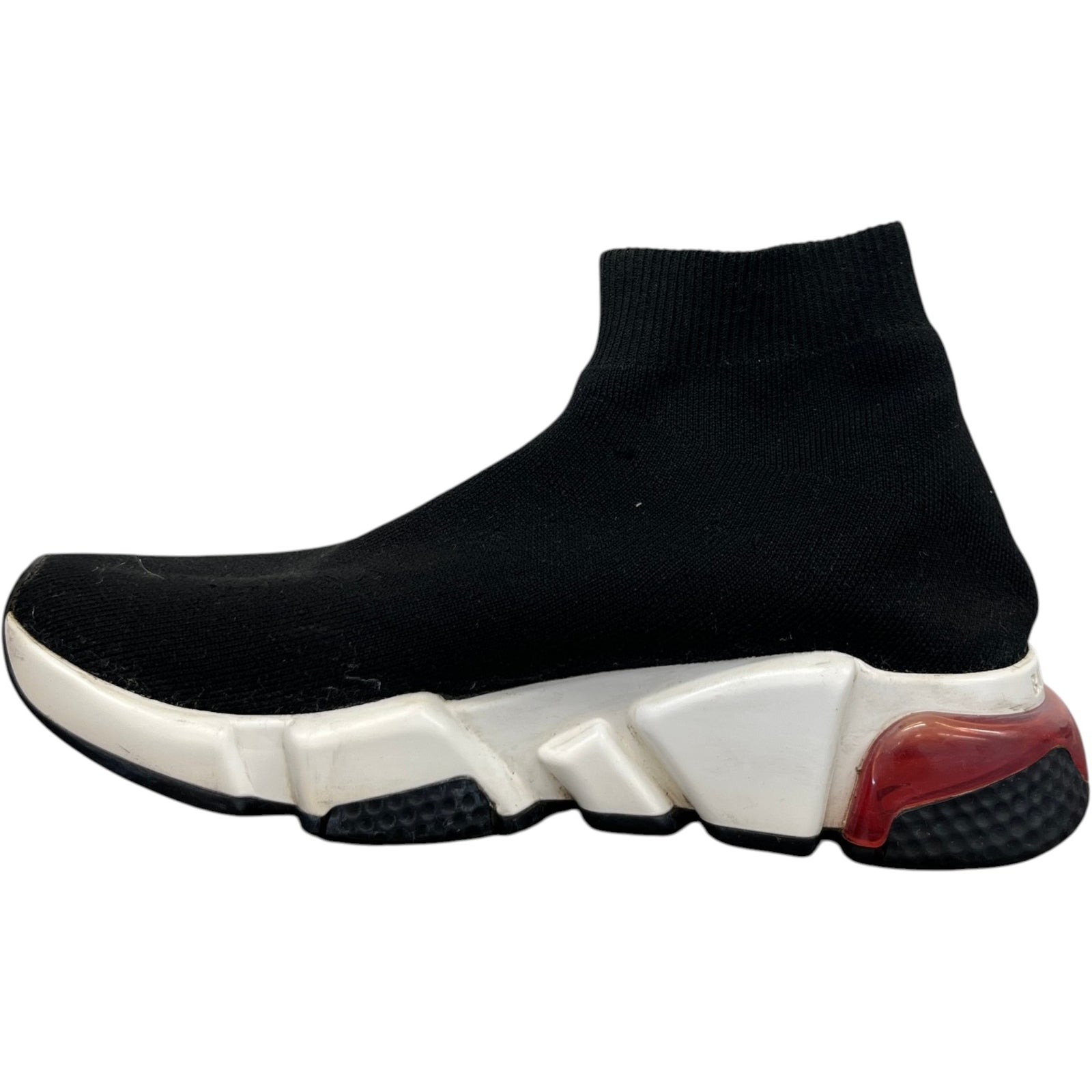 Balenciaga Women's Speed Sock High Trainers Black Size 3 - Photo 2