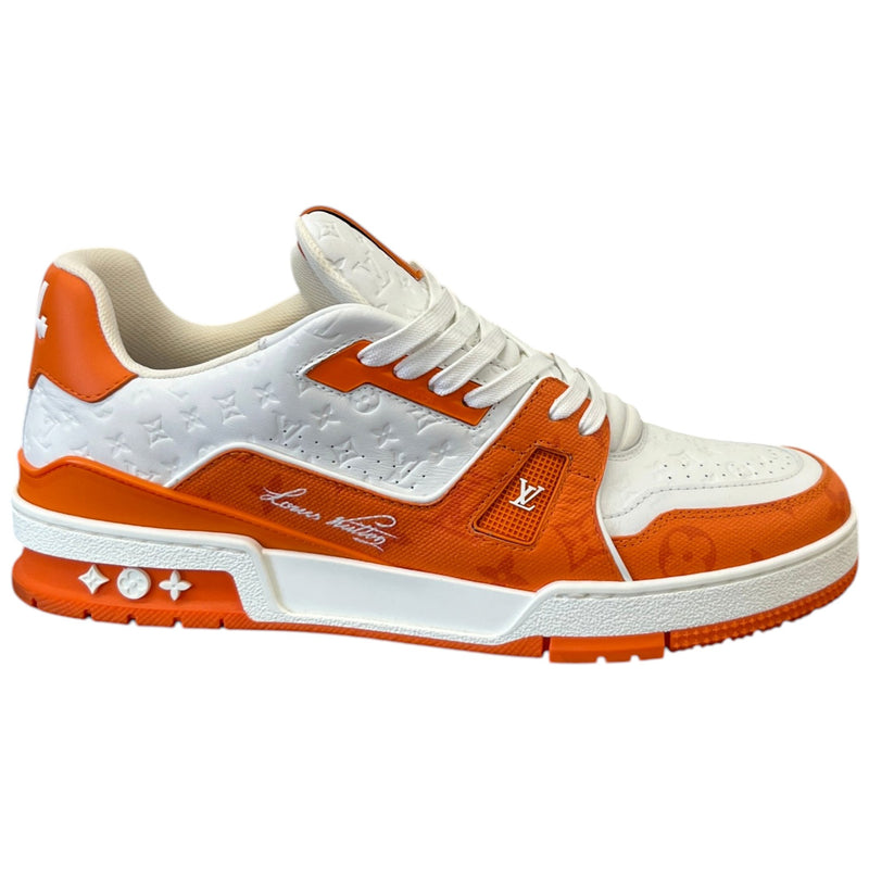 Men's LV Low Trainers Orange Size UK 9 / EU 43