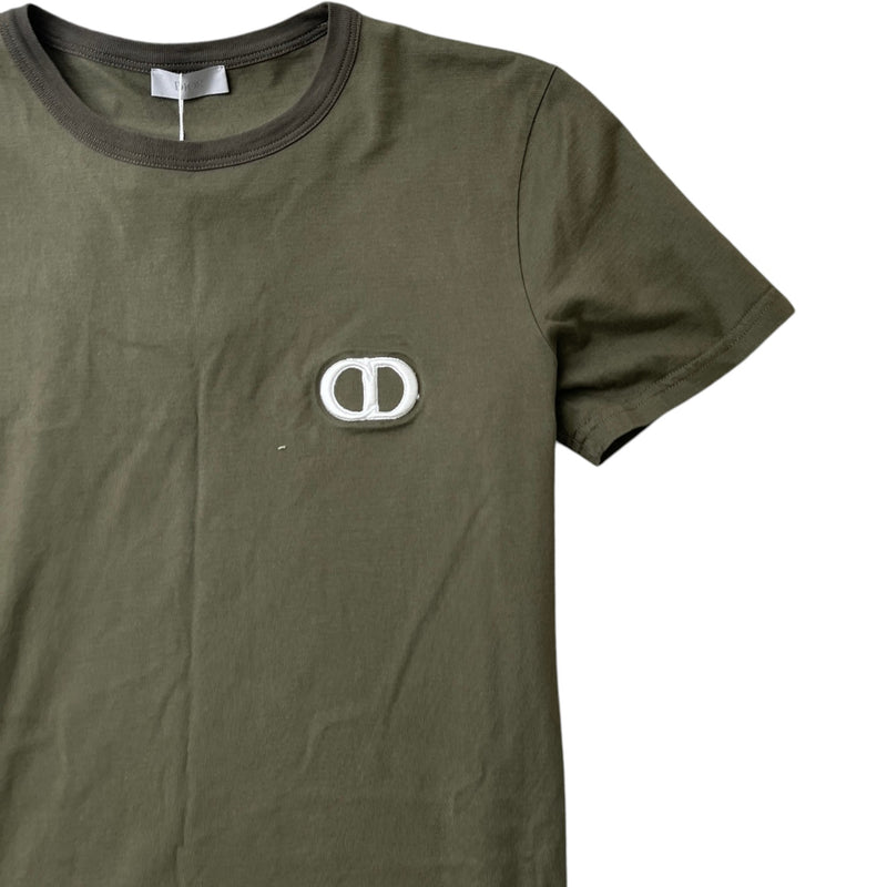 Men's CD Icon T-Shirt Khaki Size M