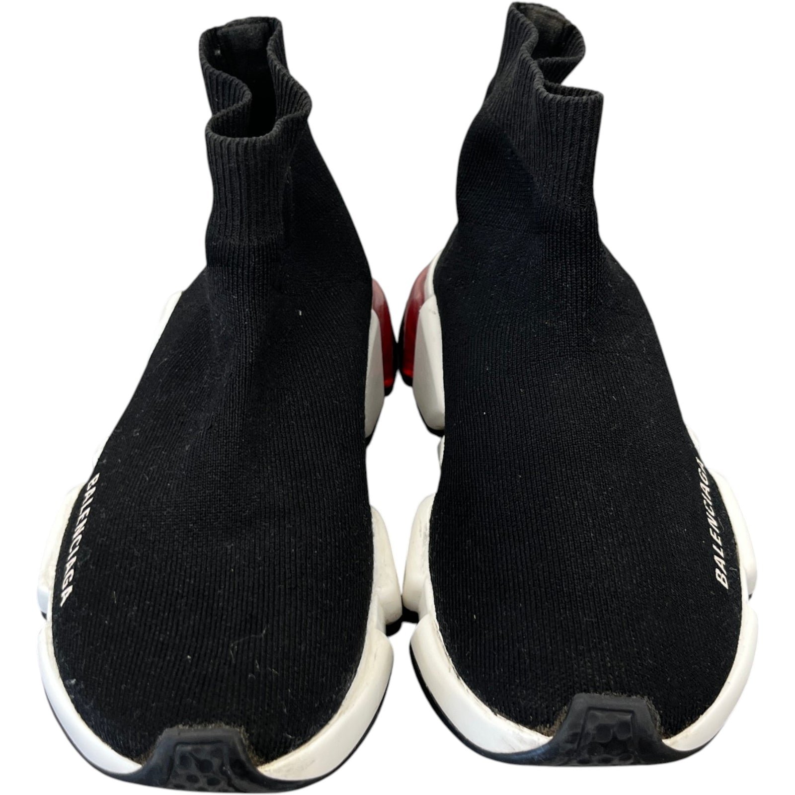 Balenciaga Women's Speed Sock High Trainers Black Size 3 - Photo 6