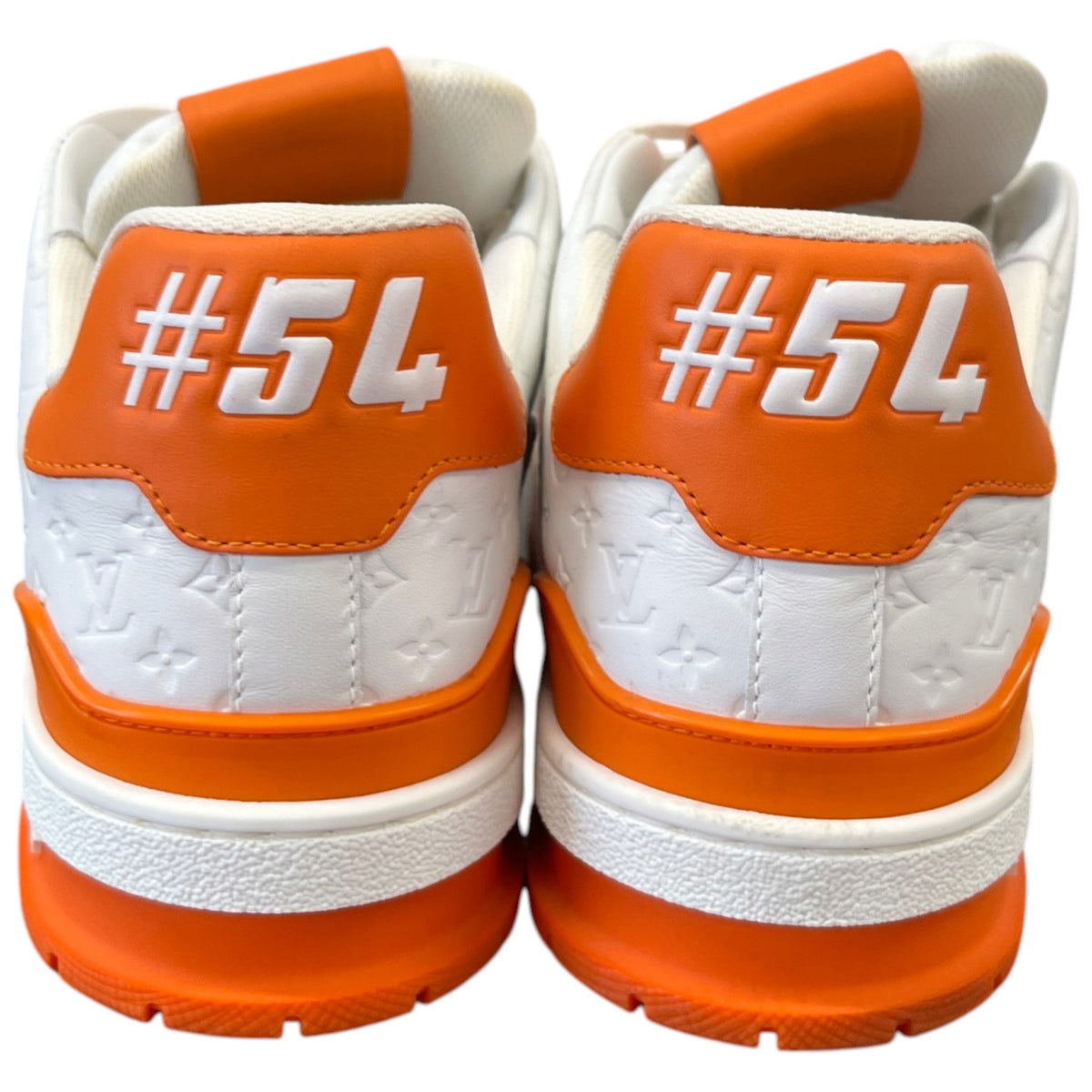 Men's LV Low Trainers Orange Size UK 9 / EU 43 - Photo 7