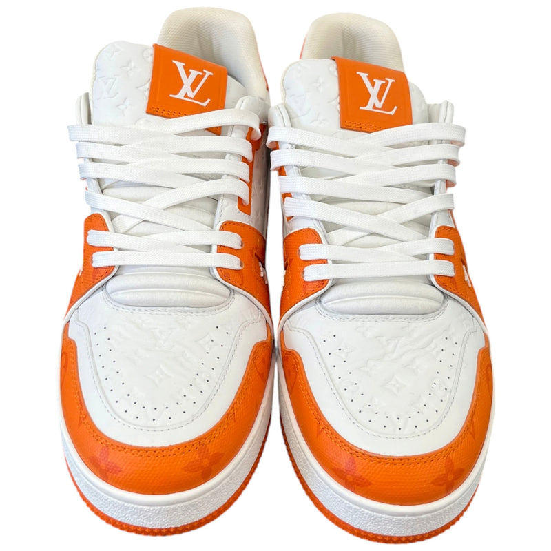 Men's LV Low Trainers Orange Size UK 9 / EU 43