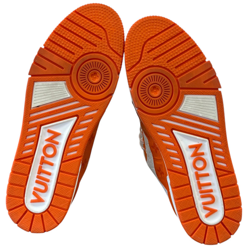 Men's LV Low Trainers Orange Size UK 9 / EU 43