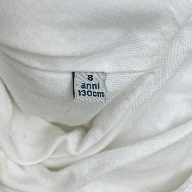 Men's Boys Age 8 Necker Windbreaker Jacket White Size XXS