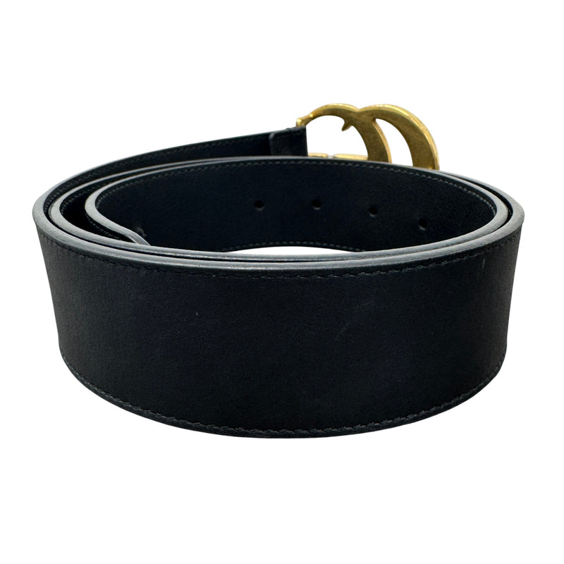 Women's Gg Marmont Belt Black Size 85CM / UK 10