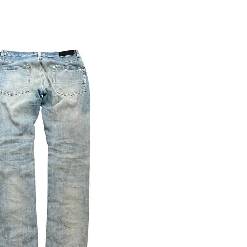 Amiri Men's MX1 Distressed Jeans Blue Size W30