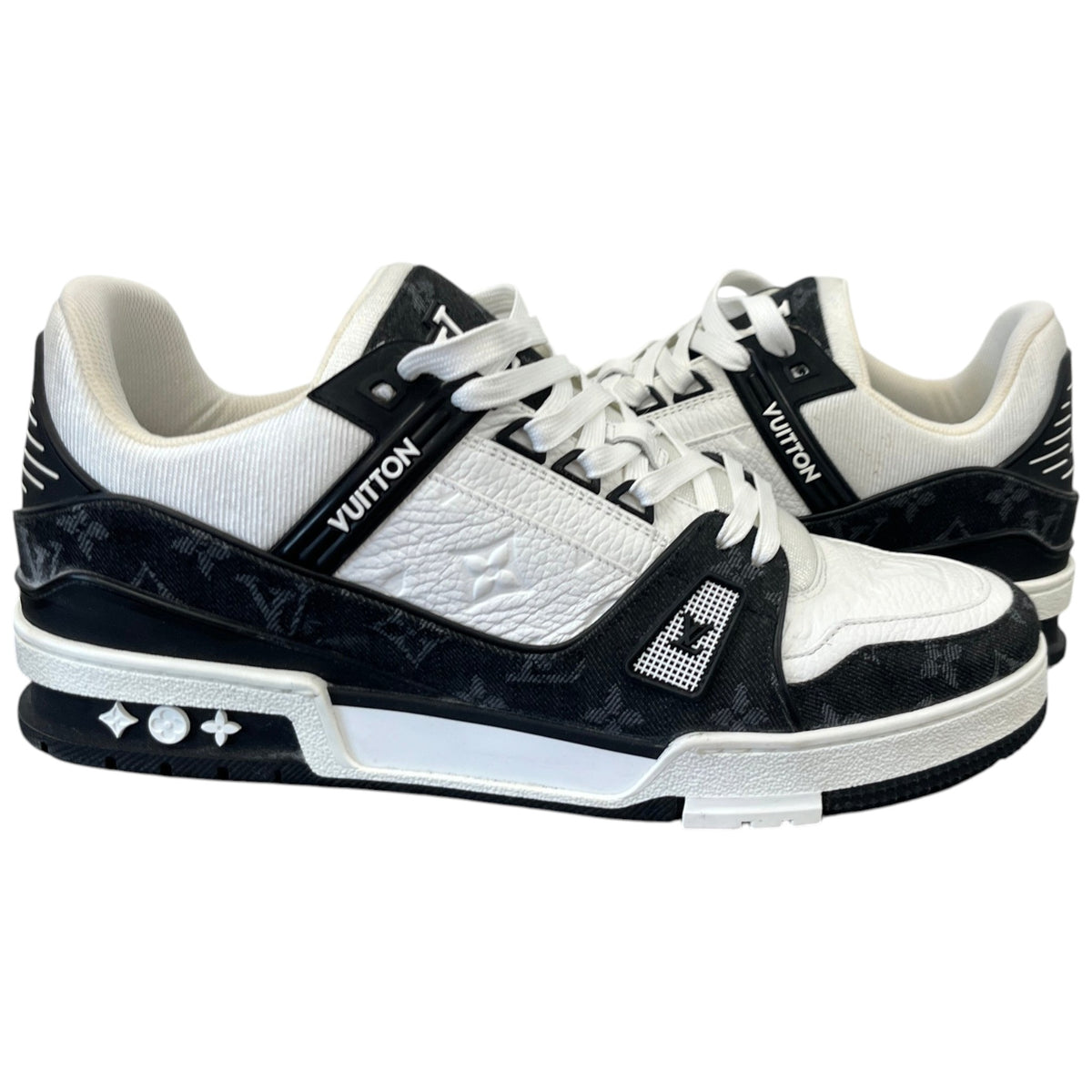 Men's LV Low Trainers White Size UK 9 / EU 43 - Photo 3