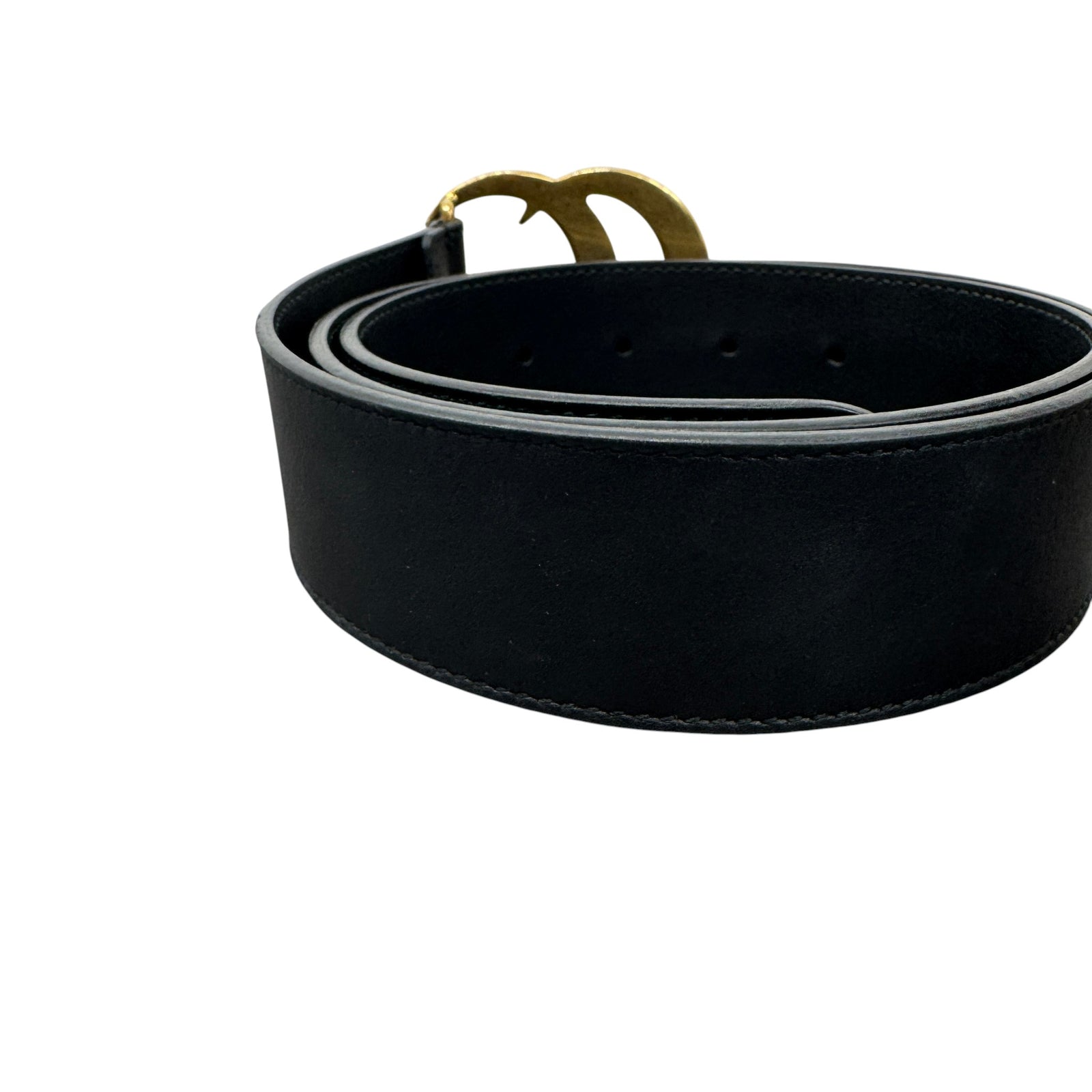 Women's Gg Marmont Belt Black Size 85CM / UK 10 - Photo 4