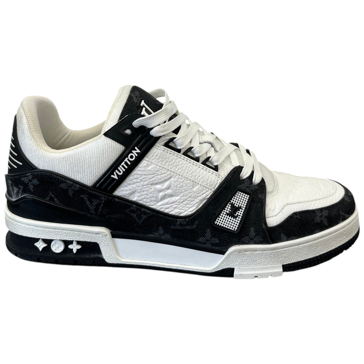 Men's LV Low Trainers White Size UK 9 / EU 43 - Photo 1