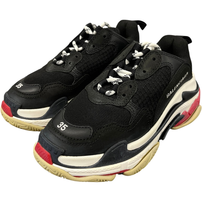 Balenciaga Women's Triple S Low Trainers Black Size 2