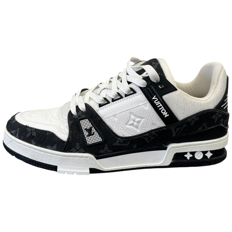 Men's LV Low Trainers White Size UK 9 / EU 43