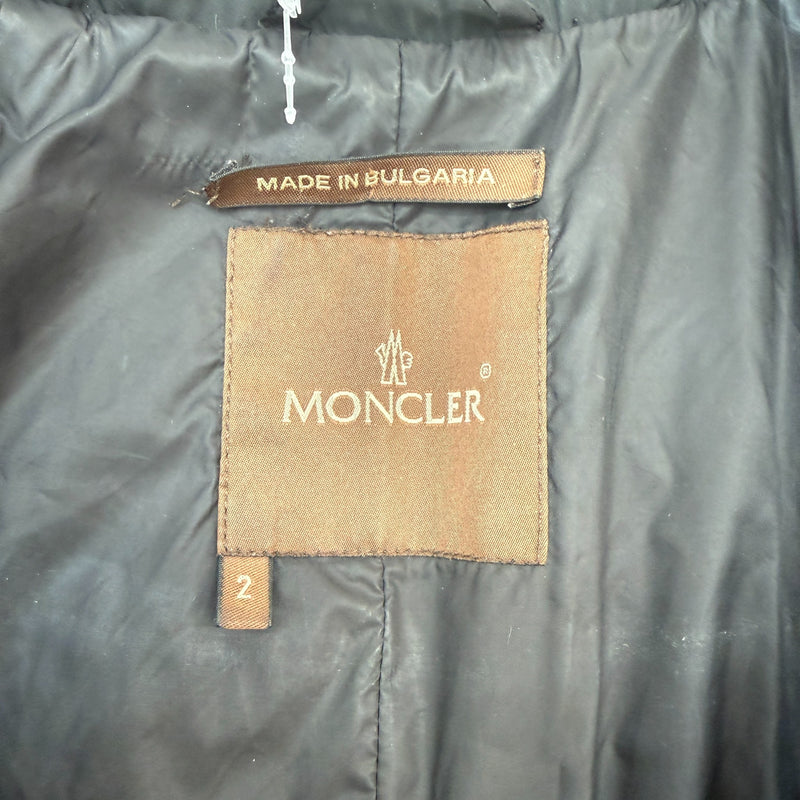 Women's Vintage Down Jacket Black Size 2 / UK 12