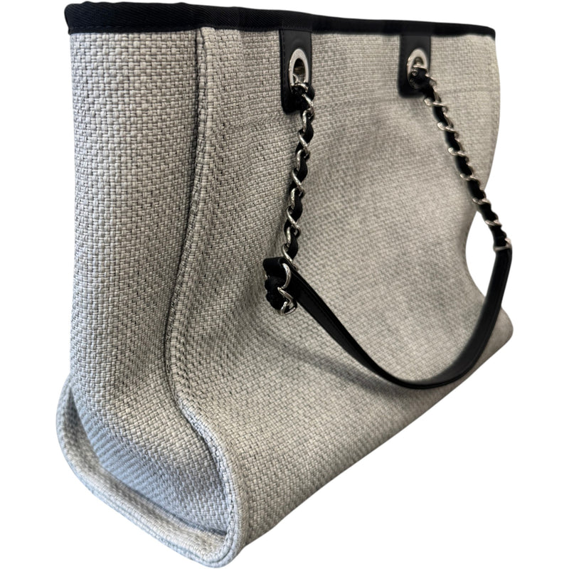 Women's Canvas Deauville Tote Bag Grey