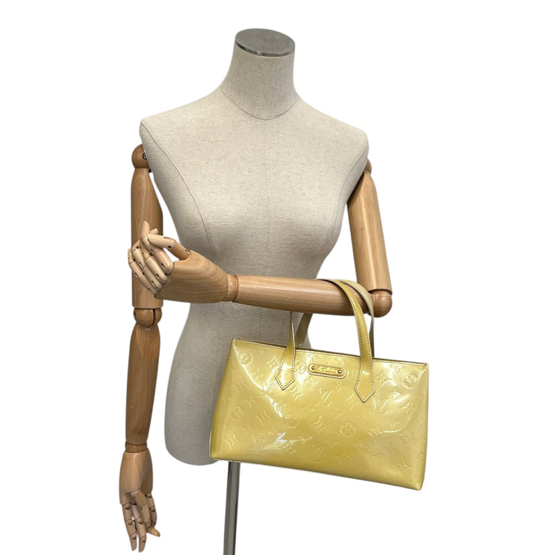 Women's Monogram Vernis Wilshire Pm Bag Yellow