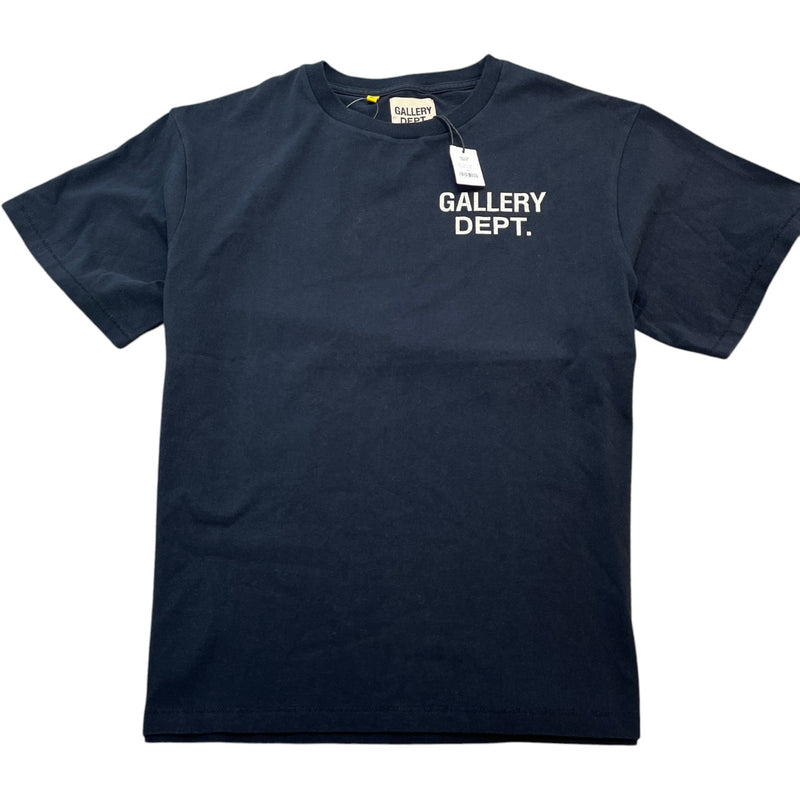 Men's Logo Print T-Shirt Black Size M