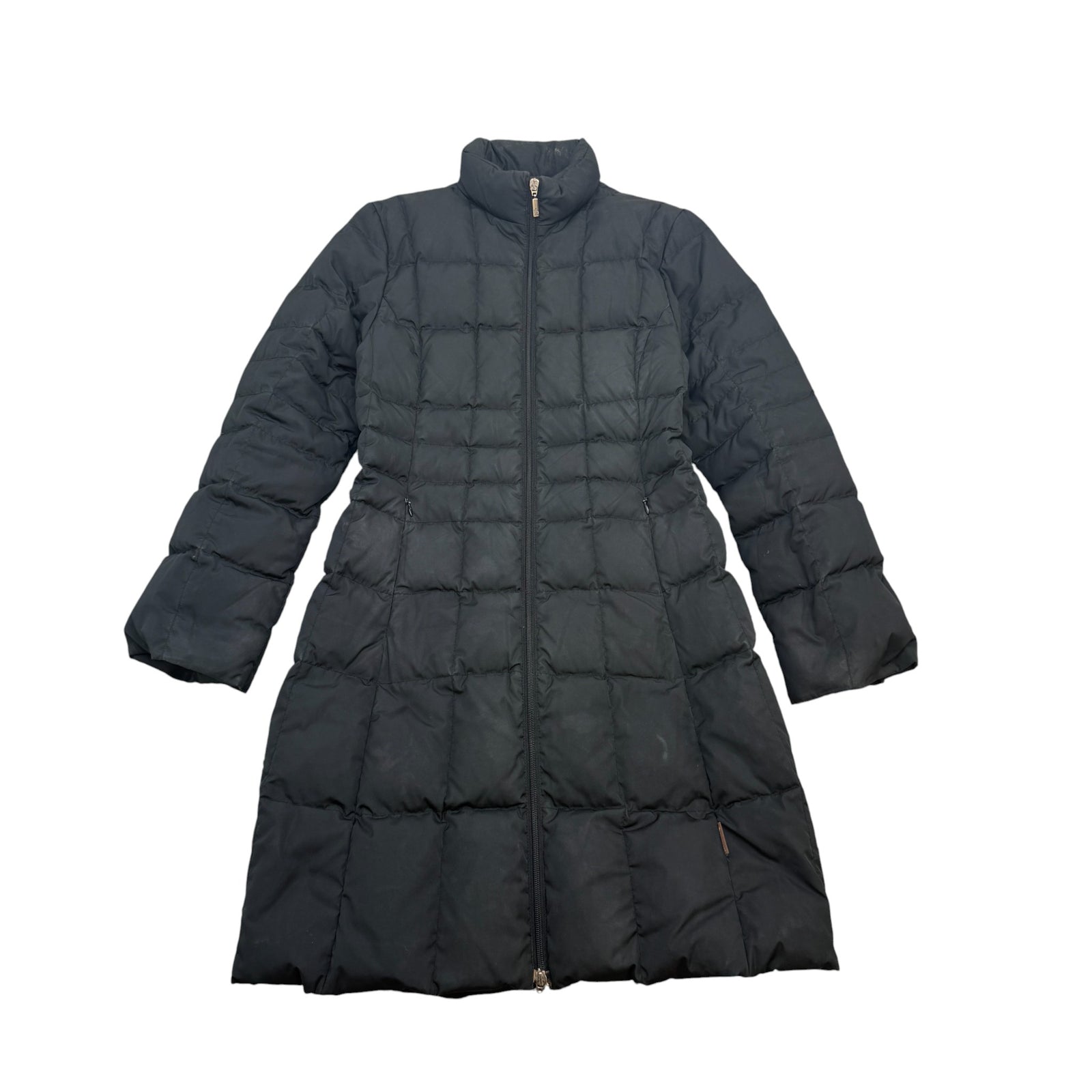 Women's Vintage Down Jacket Black Size 2 / UK 12 - Photo 1