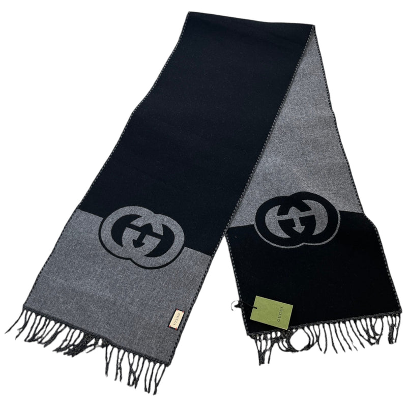 Women's Interlocking G Scarf Grey