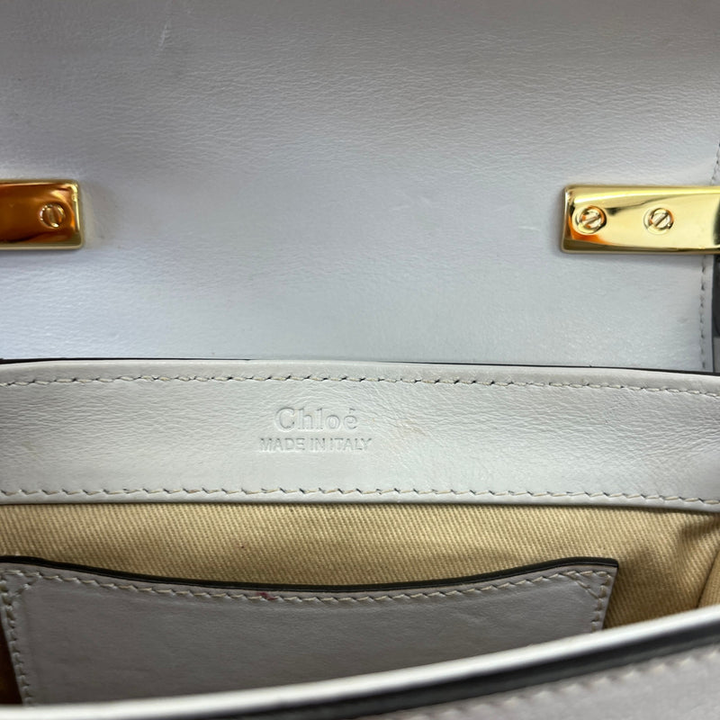 Women's C Croc-Embossed Bag Grey