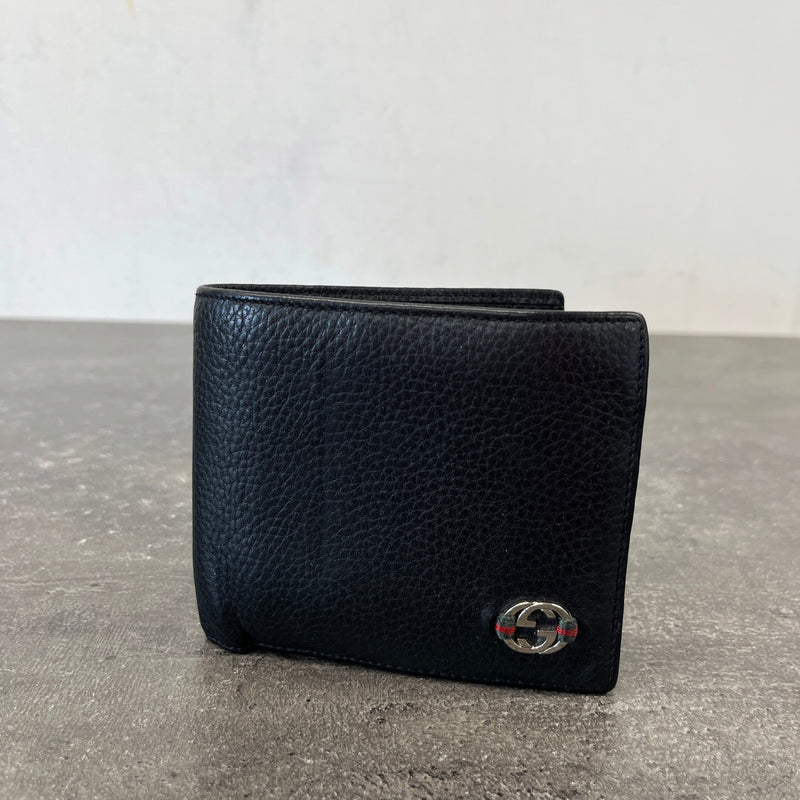 Men's Interlocking G Wallet Black