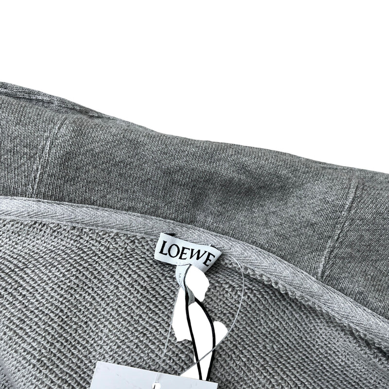 Women's Anagram Embroidered Zip Up Hoodie Grey Size S / UK 8
