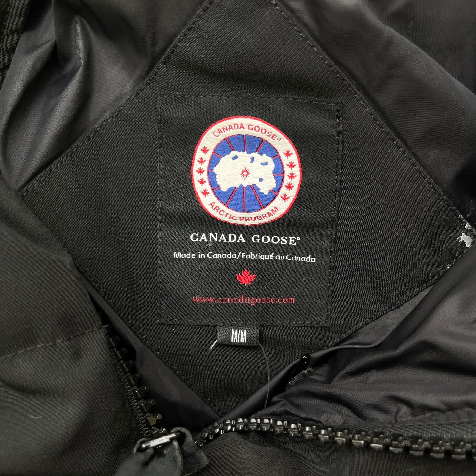Men's Carson Parka Down Jacket Black Size M - Photo 7