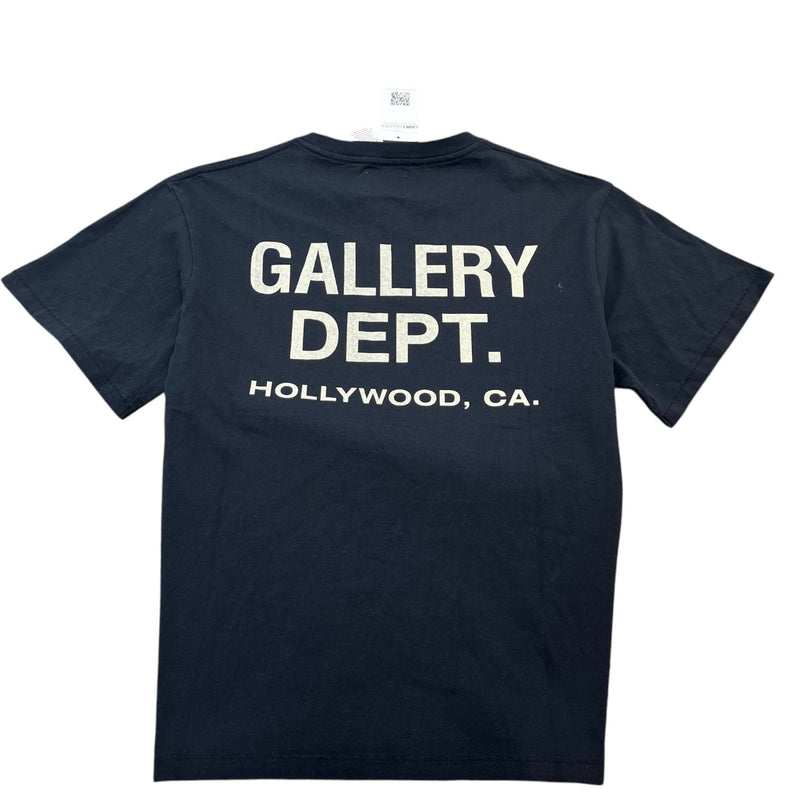Men's Logo Print T-Shirt Black Size M