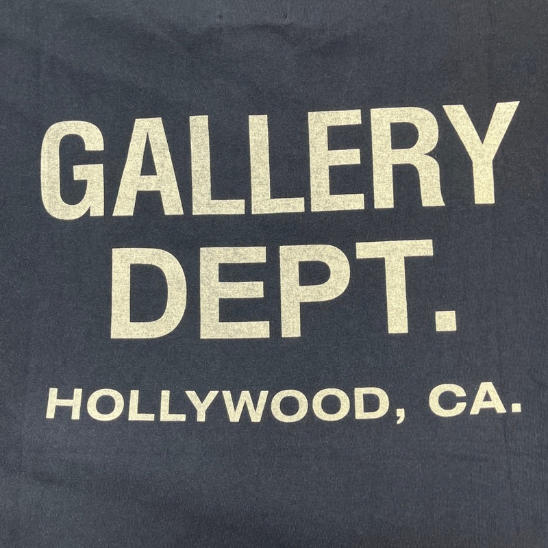 Men's Logo Print T-Shirt Black Size M