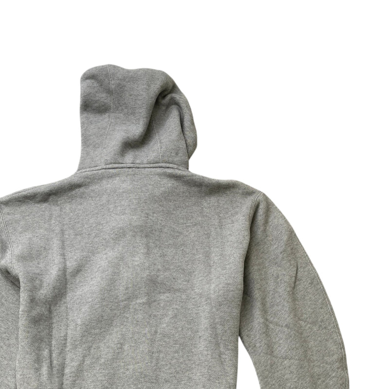 Women's Anagram Embroidered Zip Up Hoodie Grey Size S / UK 8