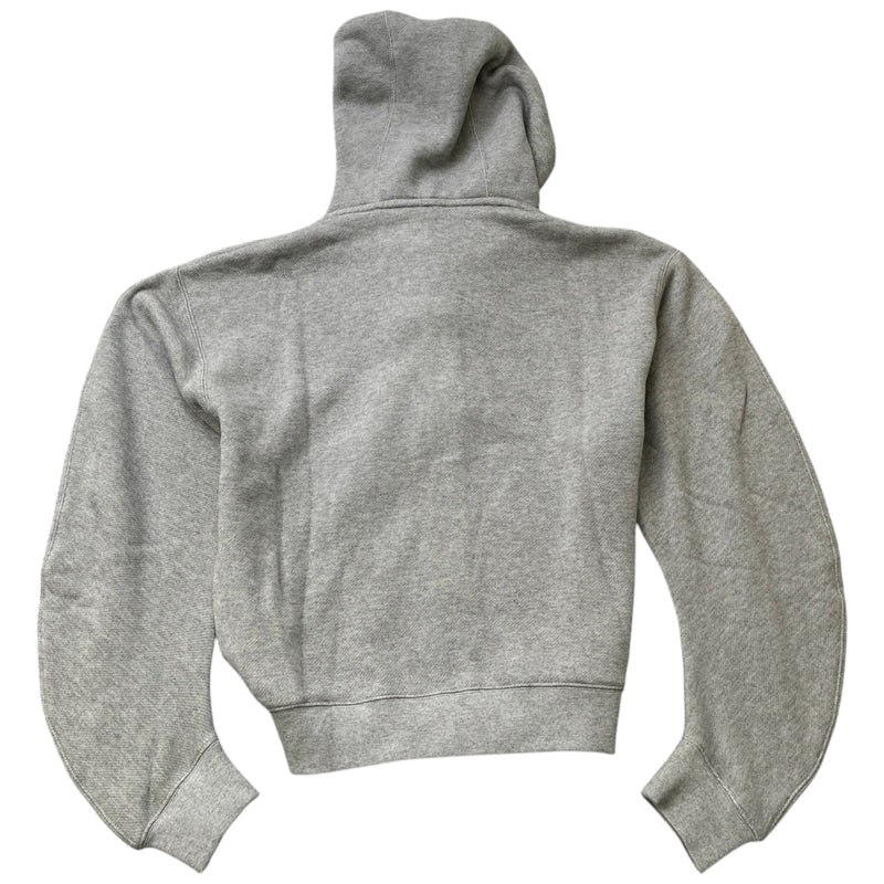 Women's Anagram Embroidered Zip Up Hoodie Grey Size S / UK 8