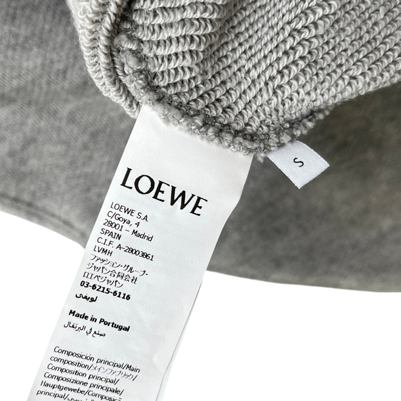 Women's Anagram Embroidered Zip Up Hoodie Grey Size S / UK 8
