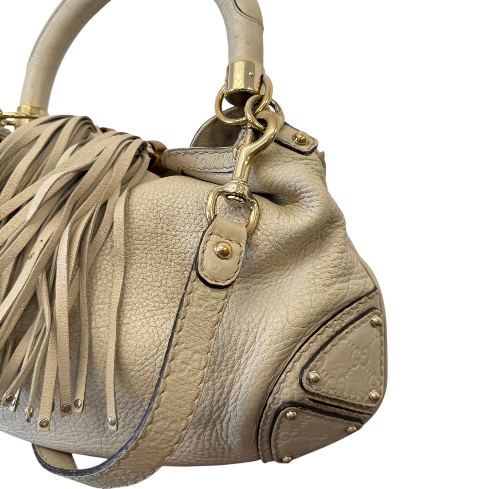 Women's Indy Hobo Bag Cream - Photo 4