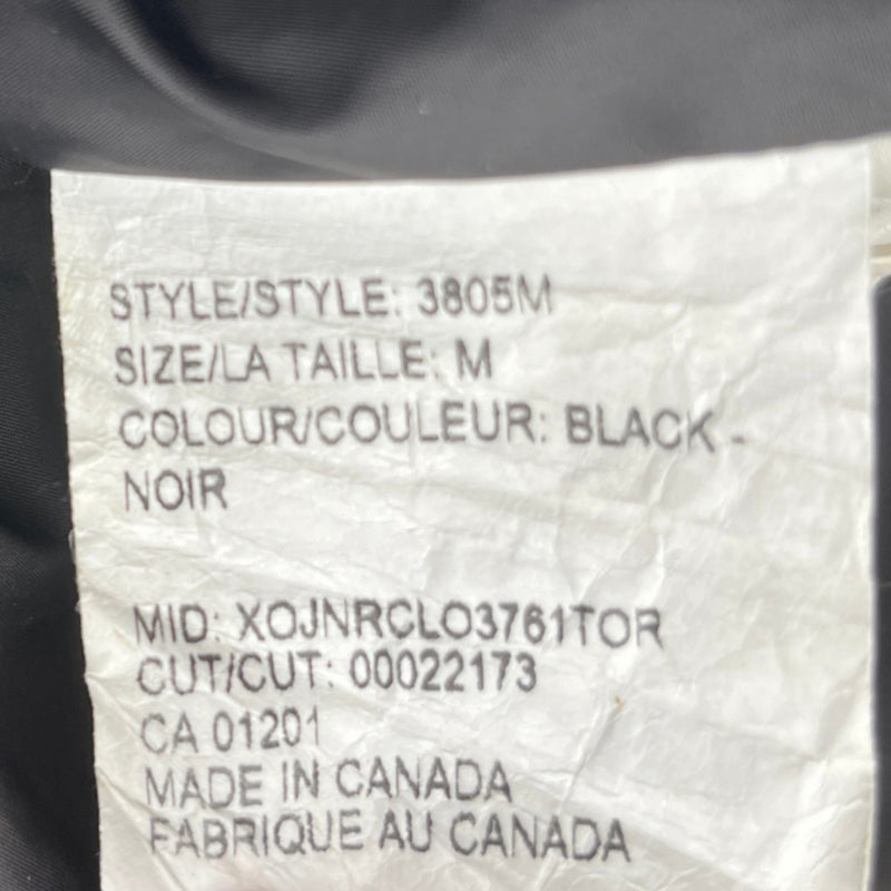 Men's Carson Parka Down Jacket Black Size M