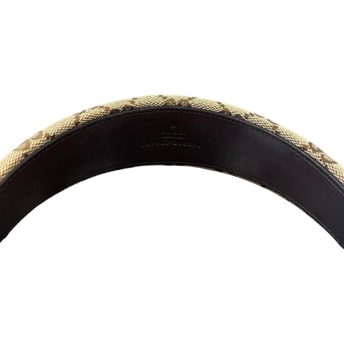 Women's GG Monogram Head Band Beige - Photo 8
