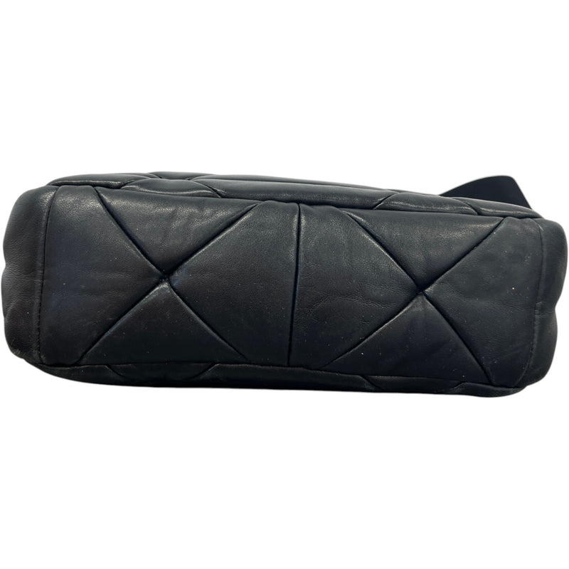 Women's System Re-Edition Quilted Nappa Bag Black