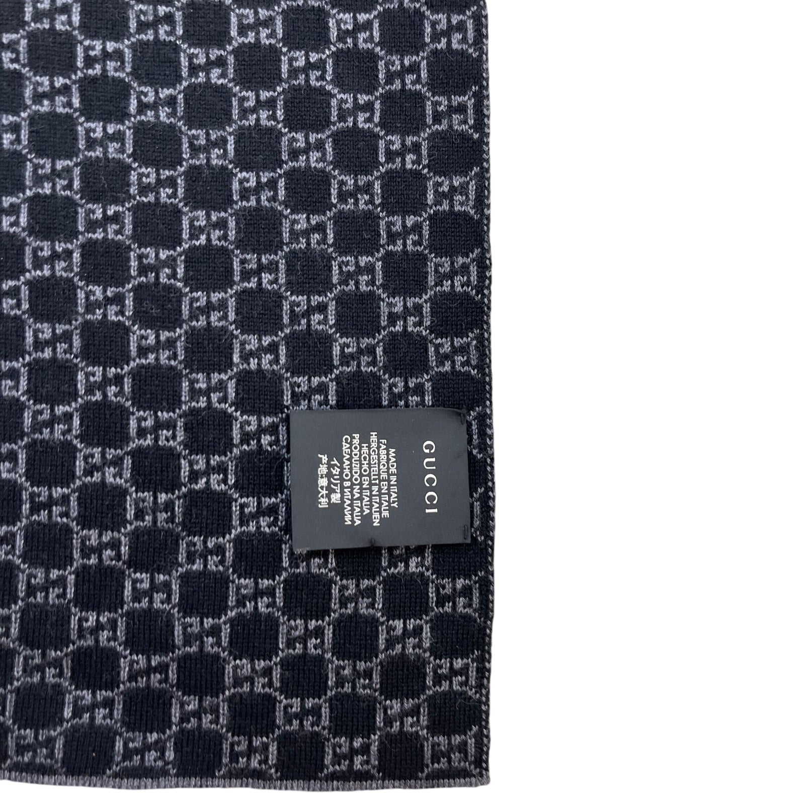 Women's GG Supreme Scarf Grey - Photo 5