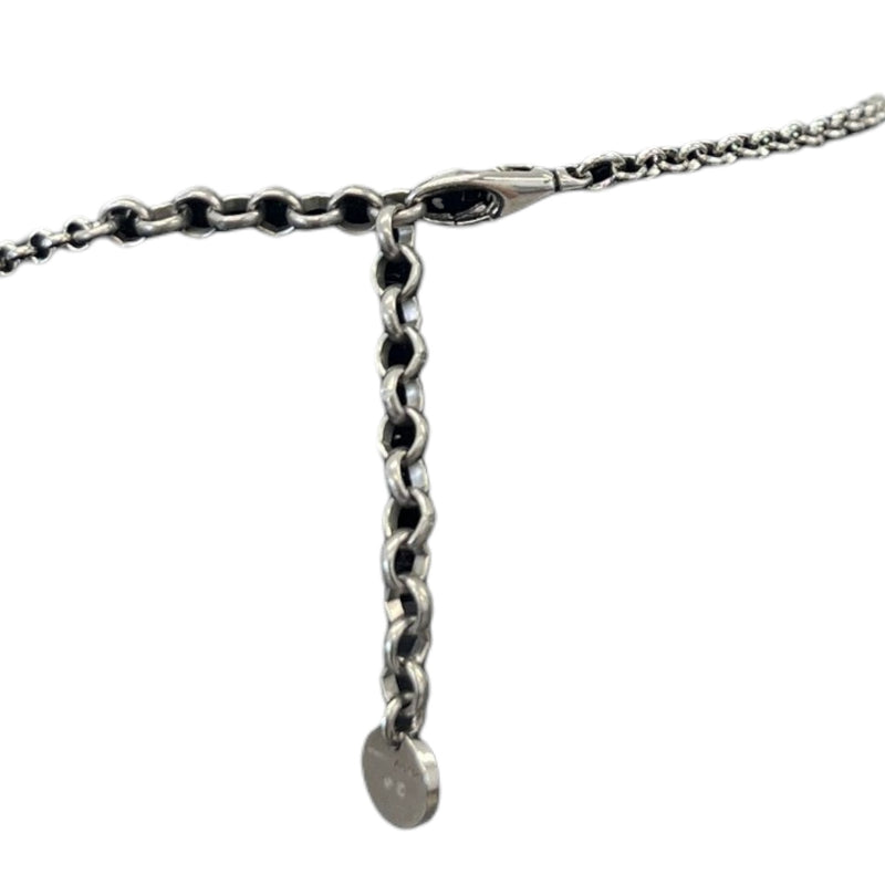 Gucci Women's Ghost logo Necklace Silver