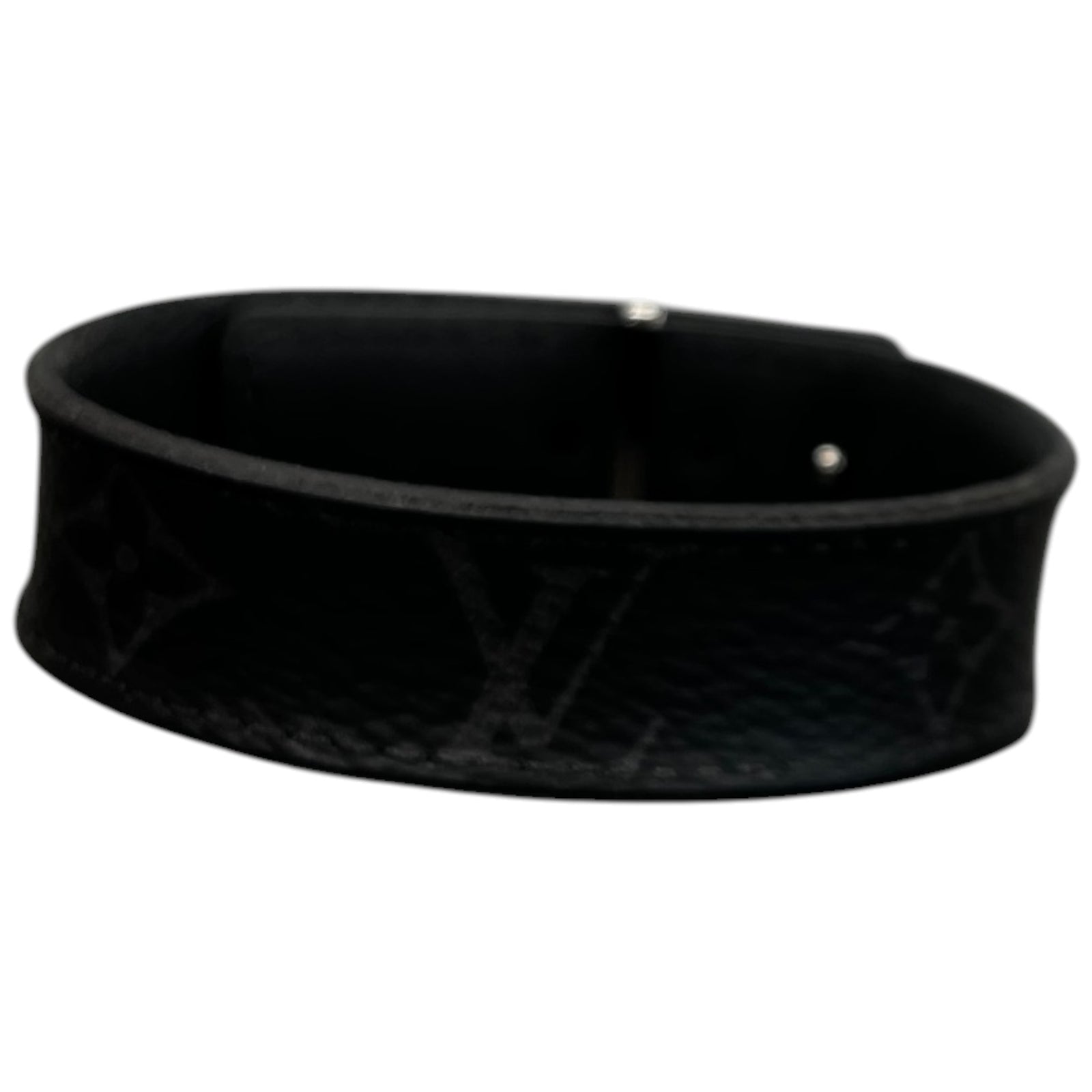 Men's Lv Slim Bracelet Black - Photo 2
