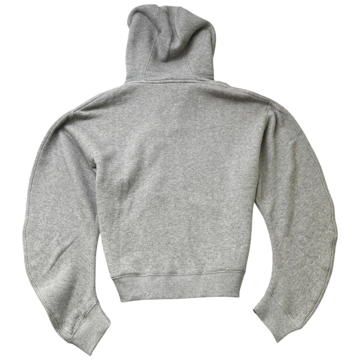 Women's Anagram Embroidered Zip Up Hoodie Grey Size L / UK 12 - Photo 2