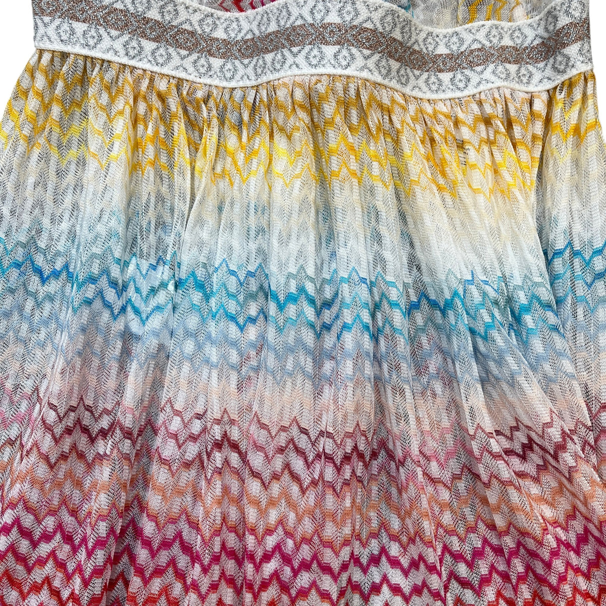 Women's Stripe Beach Coverup Dress Multi-Coloured Size XL / UK 14 - Photo 6