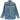 Men's Embroidered Logo Long Sleeve Shirt Blue Size M
