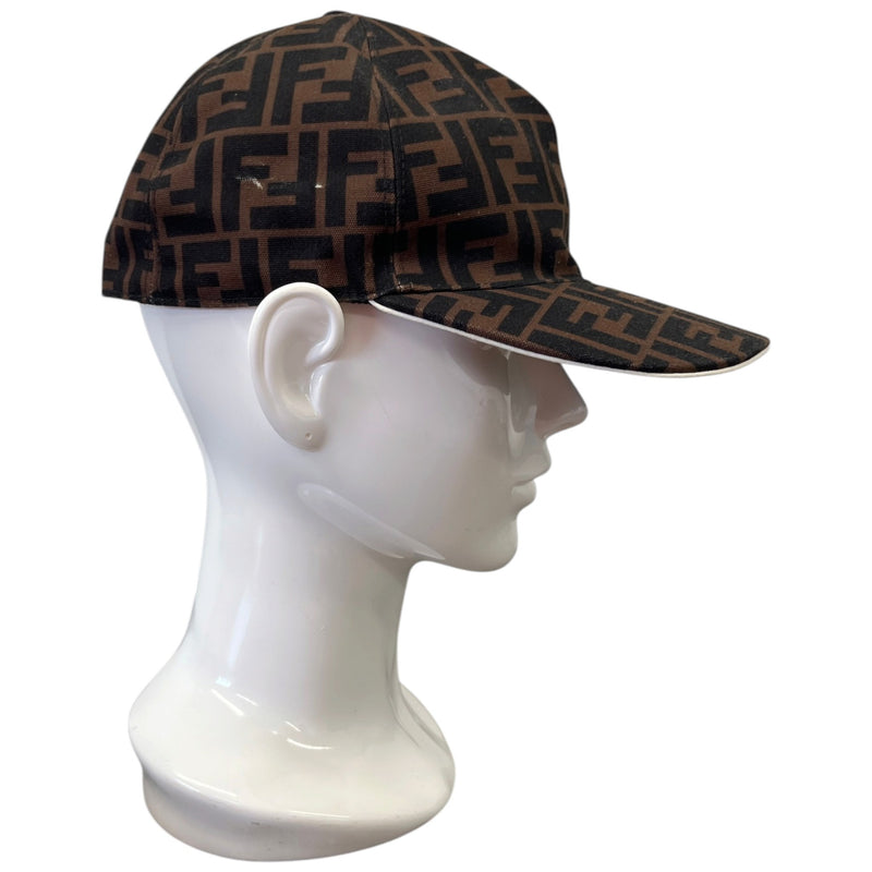 Men's FF Logo Cap Brown